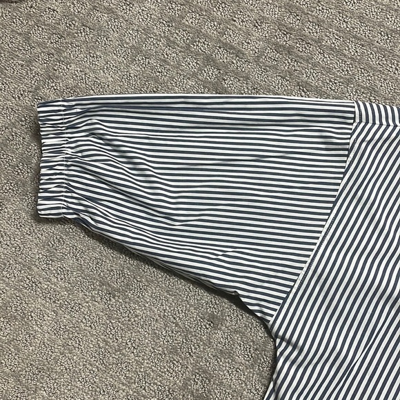 Michael Kors striped collared top - Picture 3 of 7